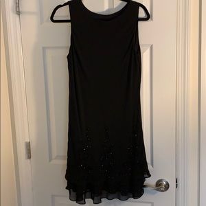 Beaded bottom dress